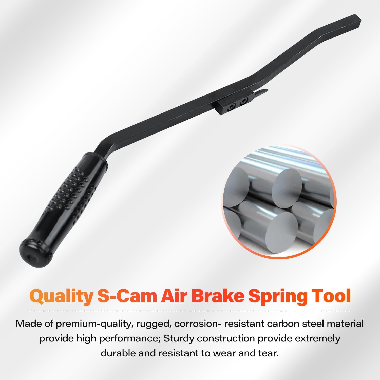S-Cam Air Brake Spring Tool for Heavy Duty Tractors & Trailers Brake Shoes Semi Truck Brake Spring Tools Replace 5081 Air Brake Spring Tool