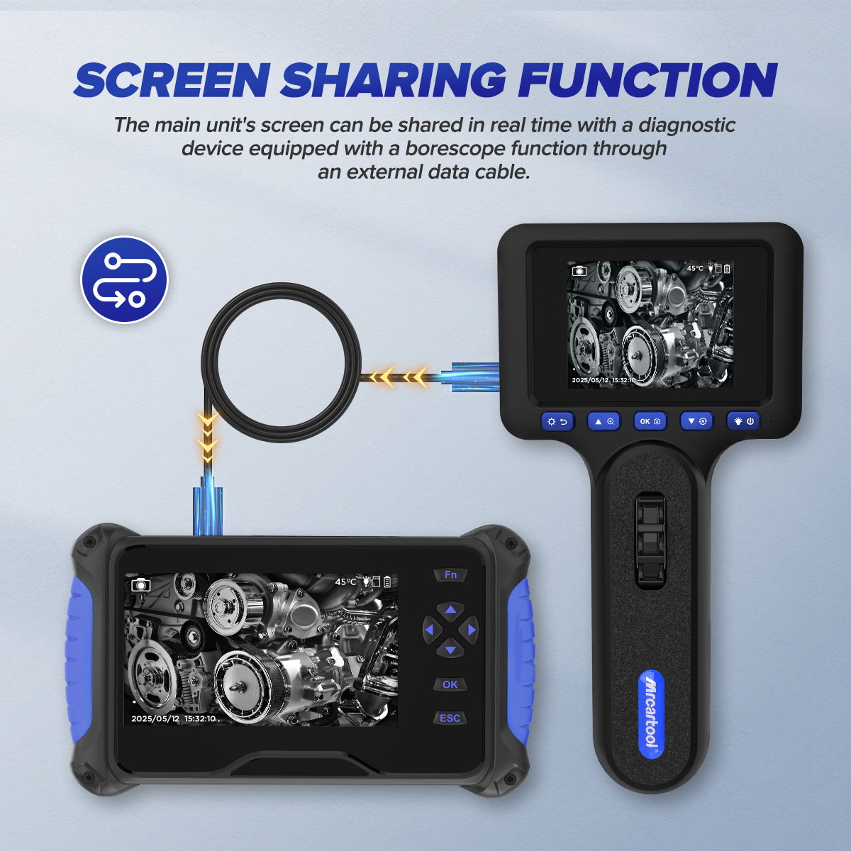 MRCARTOOL N100 Inspection Cameras Pipe Inspection Camera