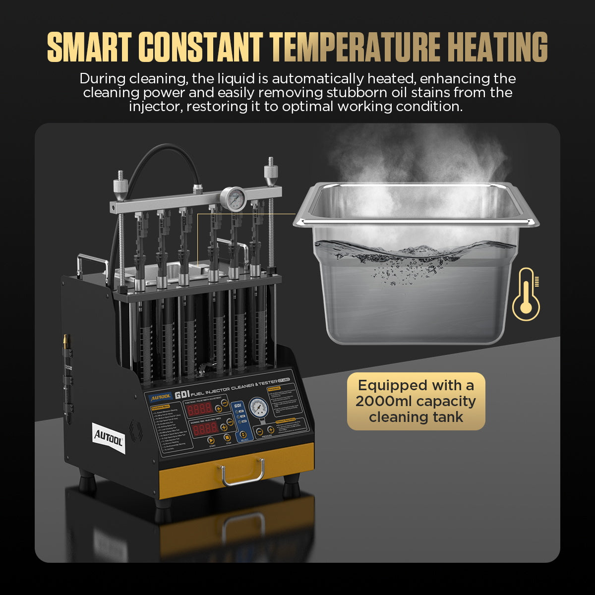 Ultrasonic Fuel Injector Cleaner