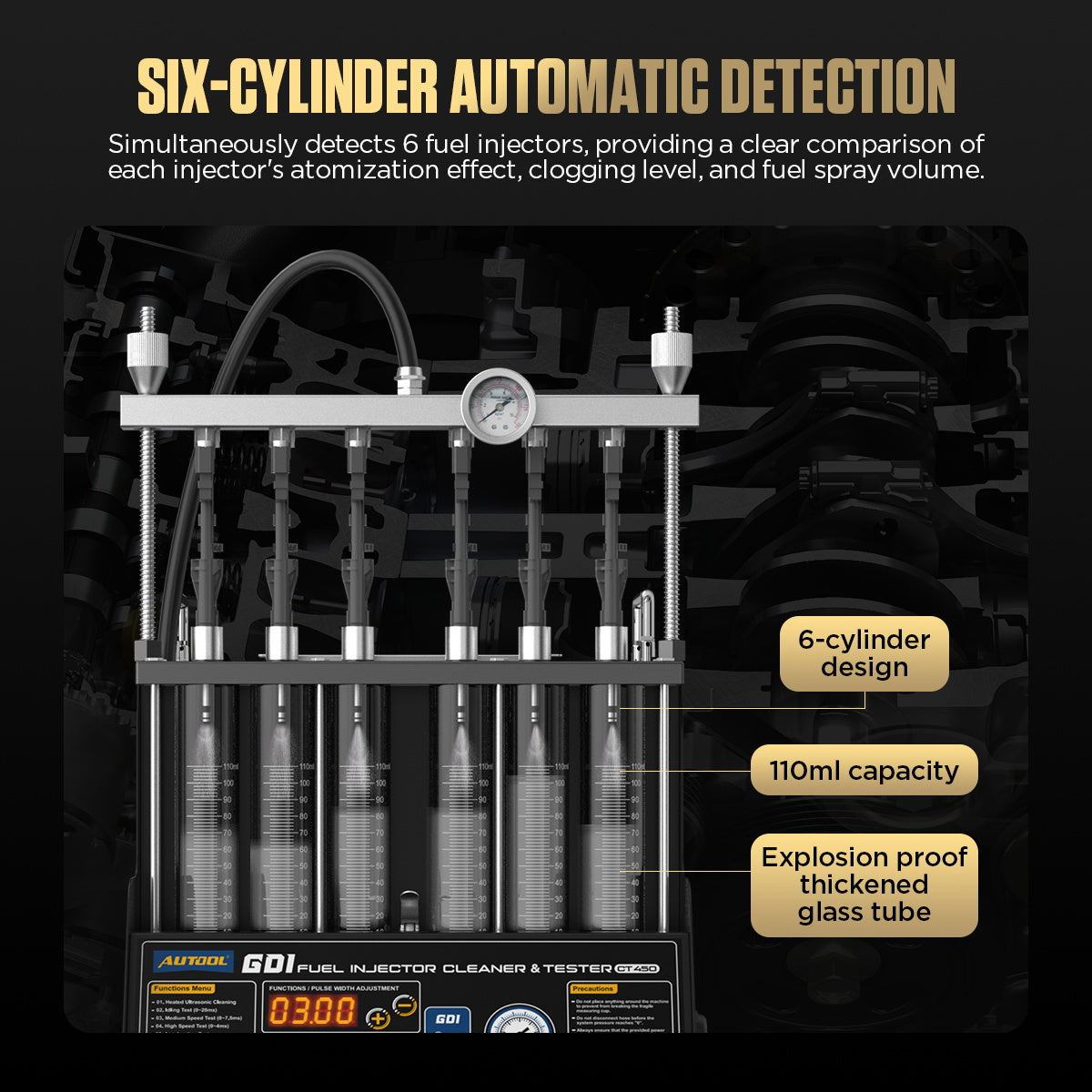 Ultrasonic Fuel Injector Cleaner
