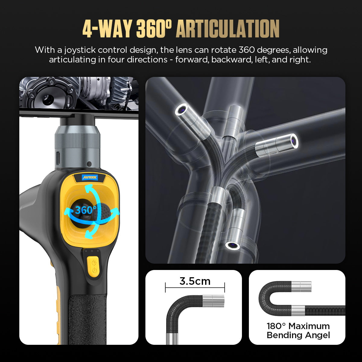 AUTOOL SVB303 Borescope Inspection Camera