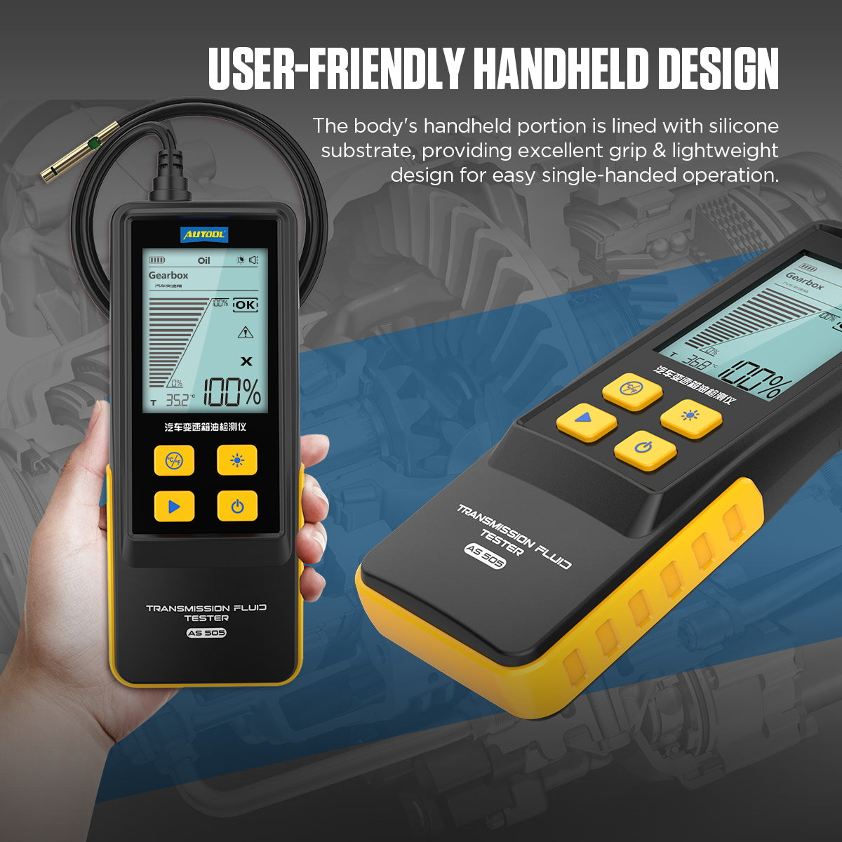 AUTOOL AS505 ATF Exchanger Transmission Oil Tester