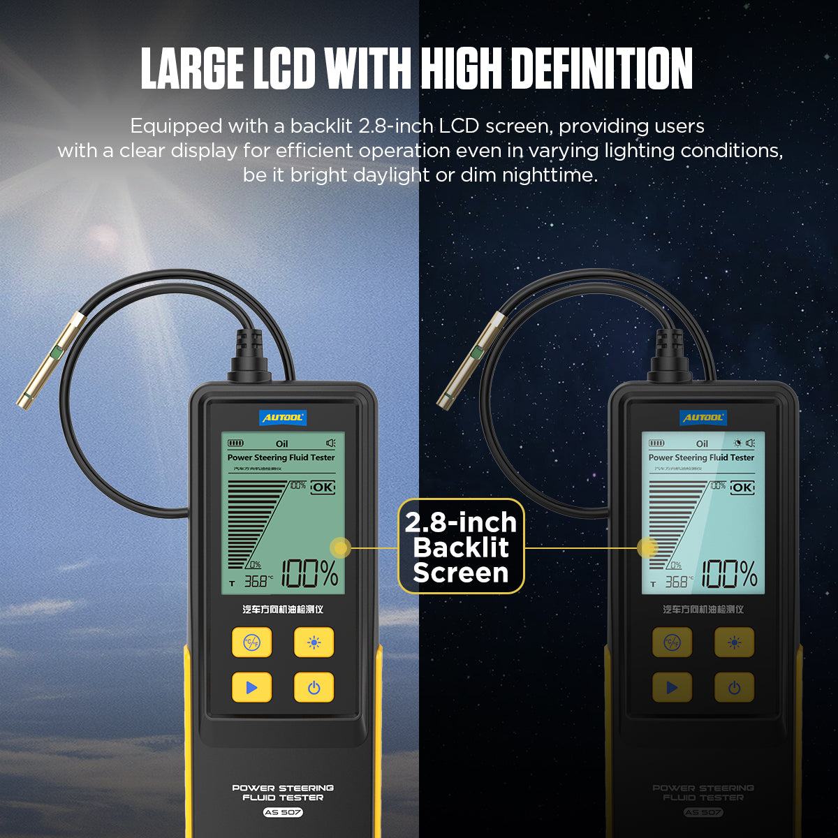 AUTOOL AS507 Power Steering Fluid Tester