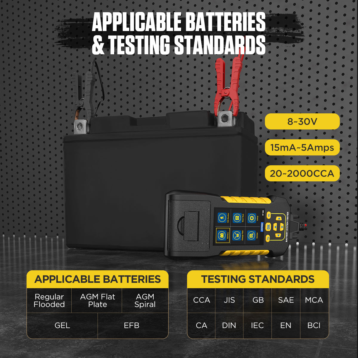 AUTOOL BT880 battery tester4