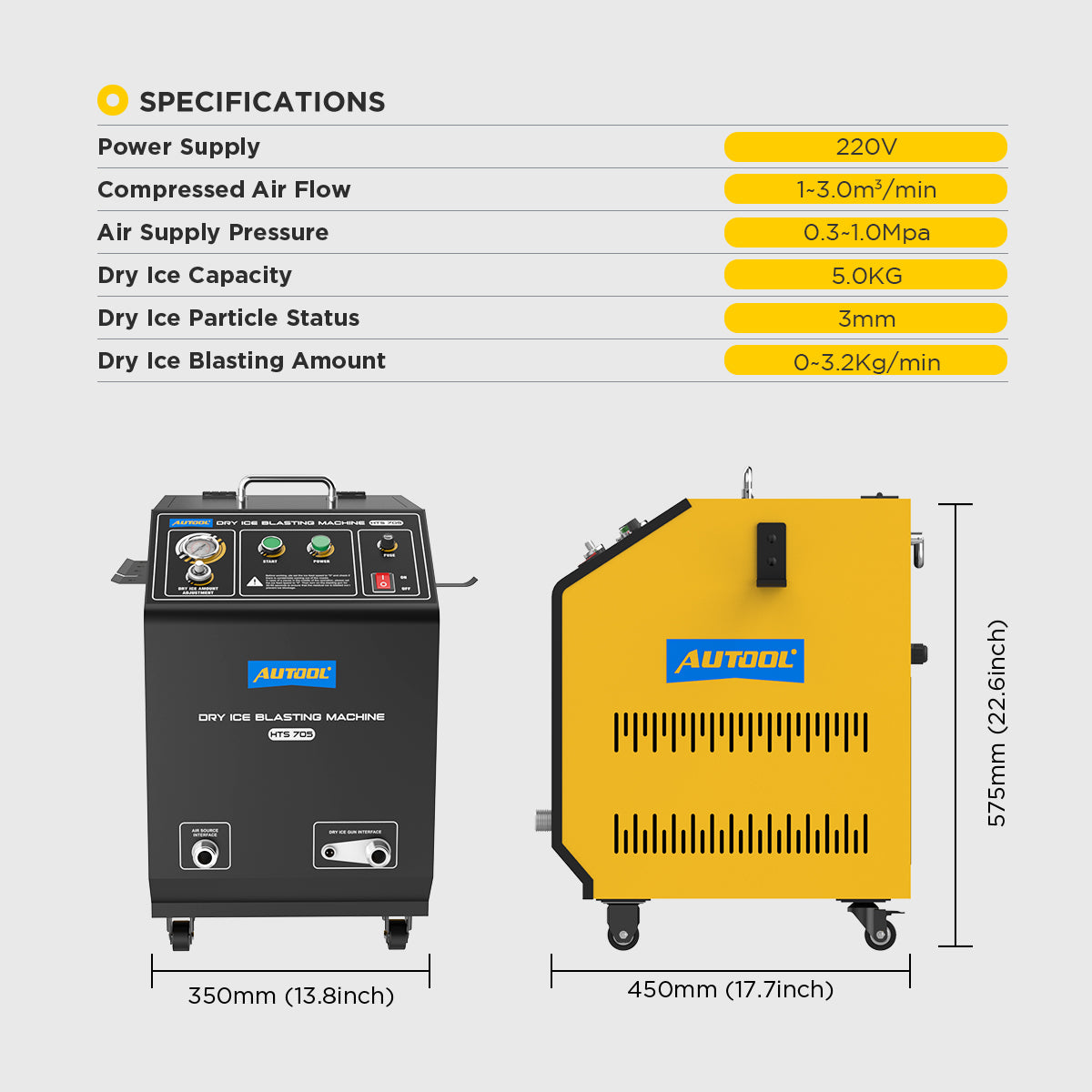 Dry Ice Blasting Machine
