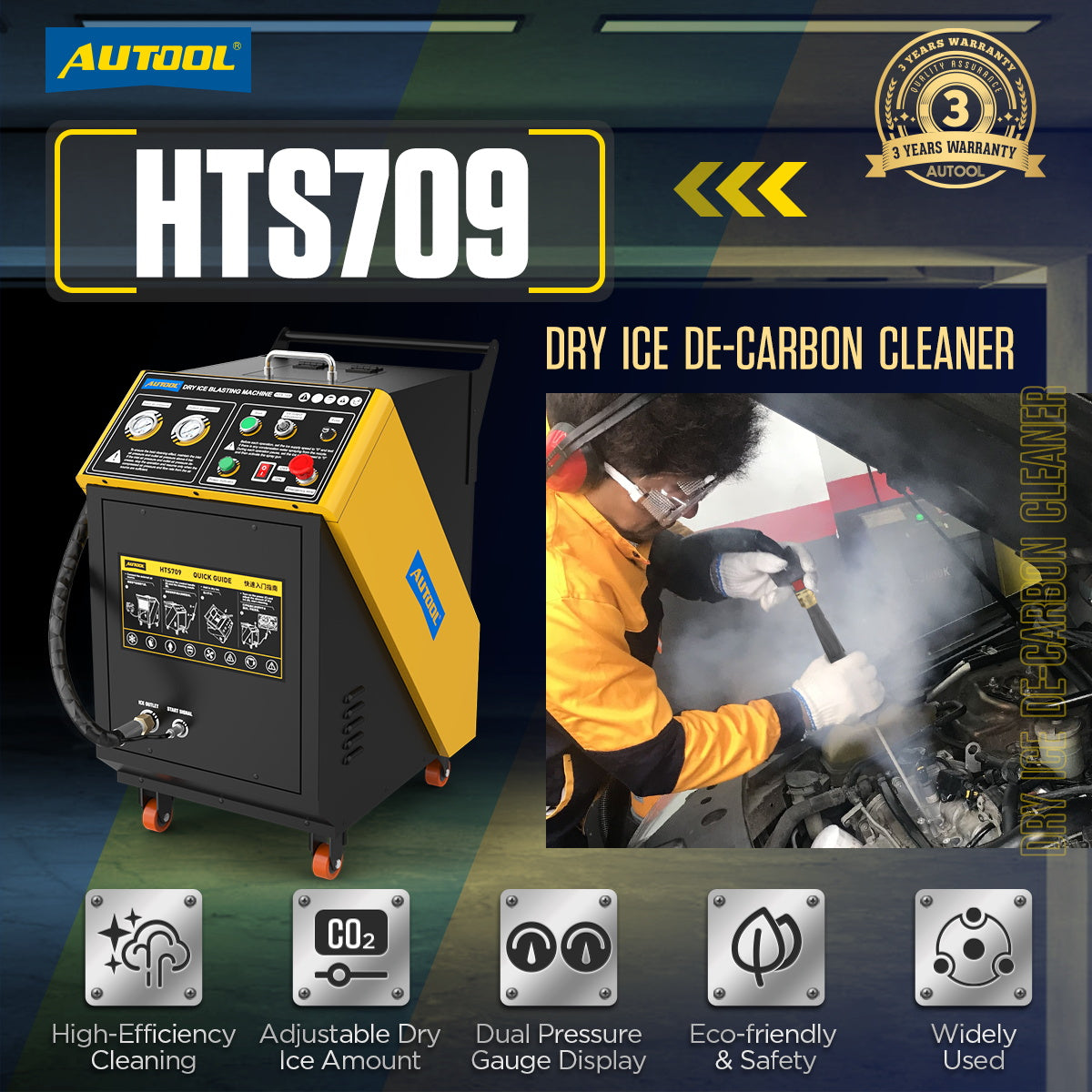 Dry Ice Cleaning Machine