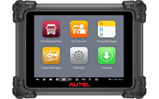 Autel Maxisys MS908CV Diagnostic Scanner For Heavy Duty Truck/ Semi Truck/ Commercial Cars, ECU Coding, Active Test, 25+23 Service Functions (Australian Version)