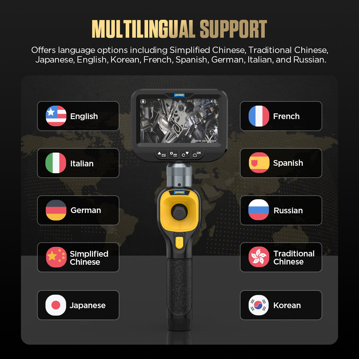 AUTOOL SVB308 Automotive Scope Camera