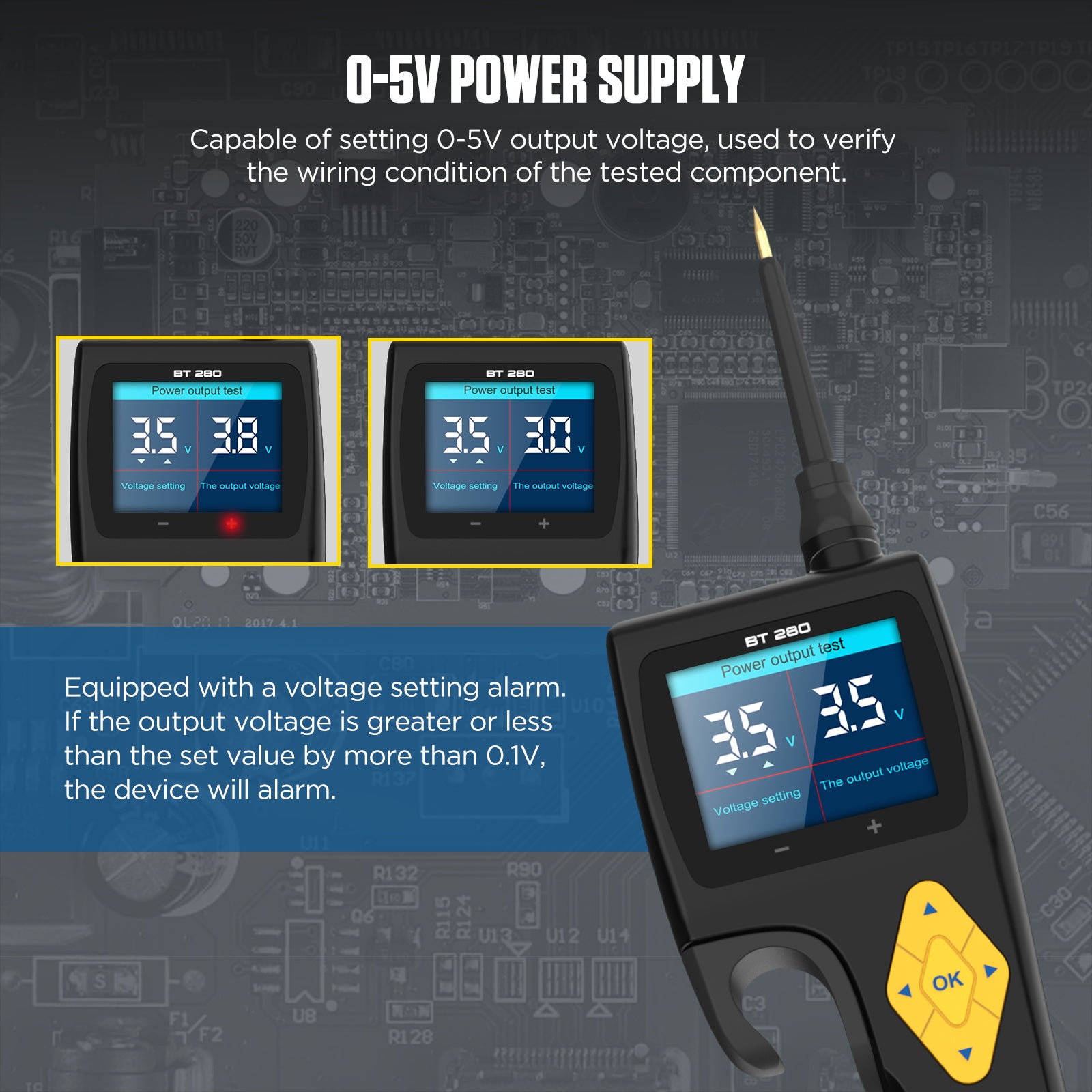 BT280 Battery Tester Power Supply