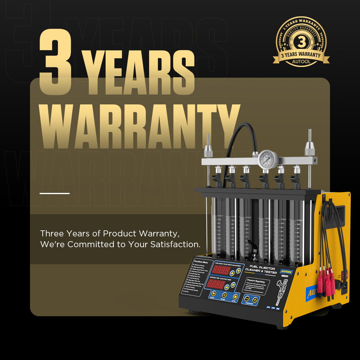 AUTOOL CT200 Ultrasonic Fuel Injector Cleaner