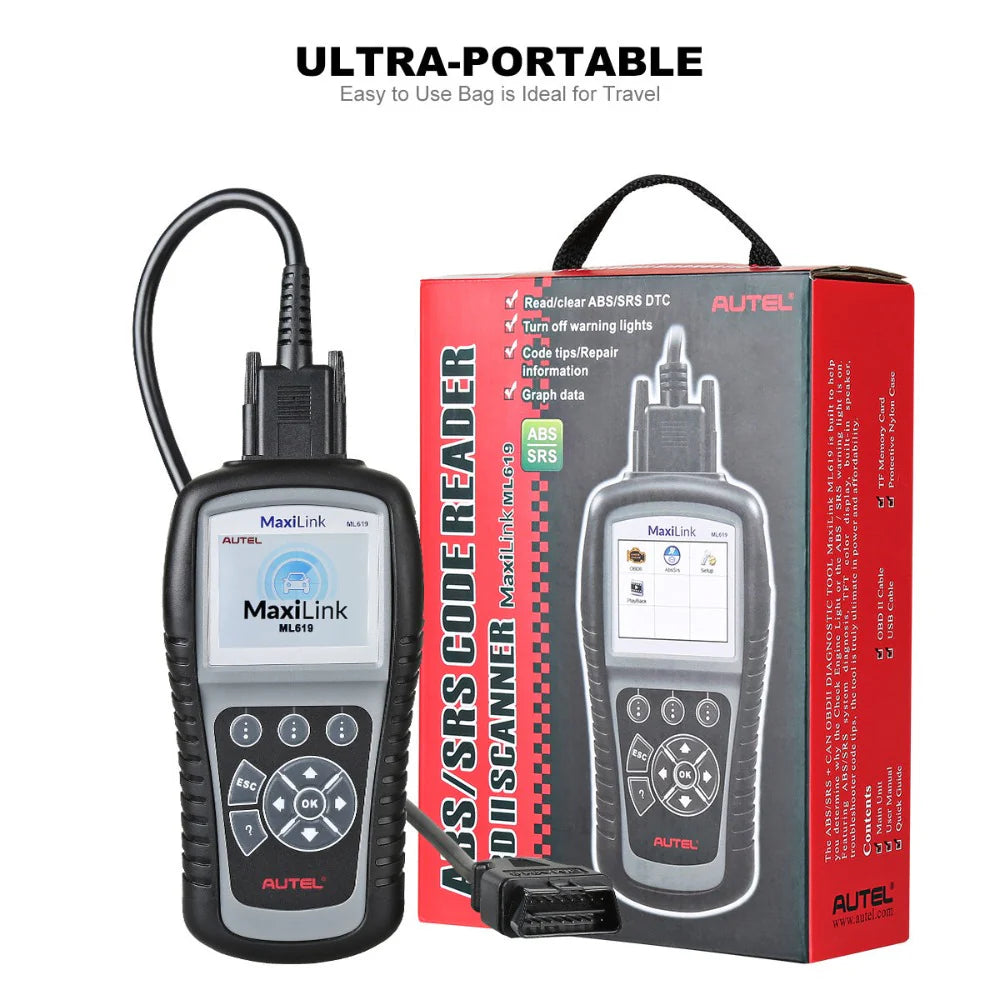 Autel MaxiLink ML619 Car Diagnostic Tool