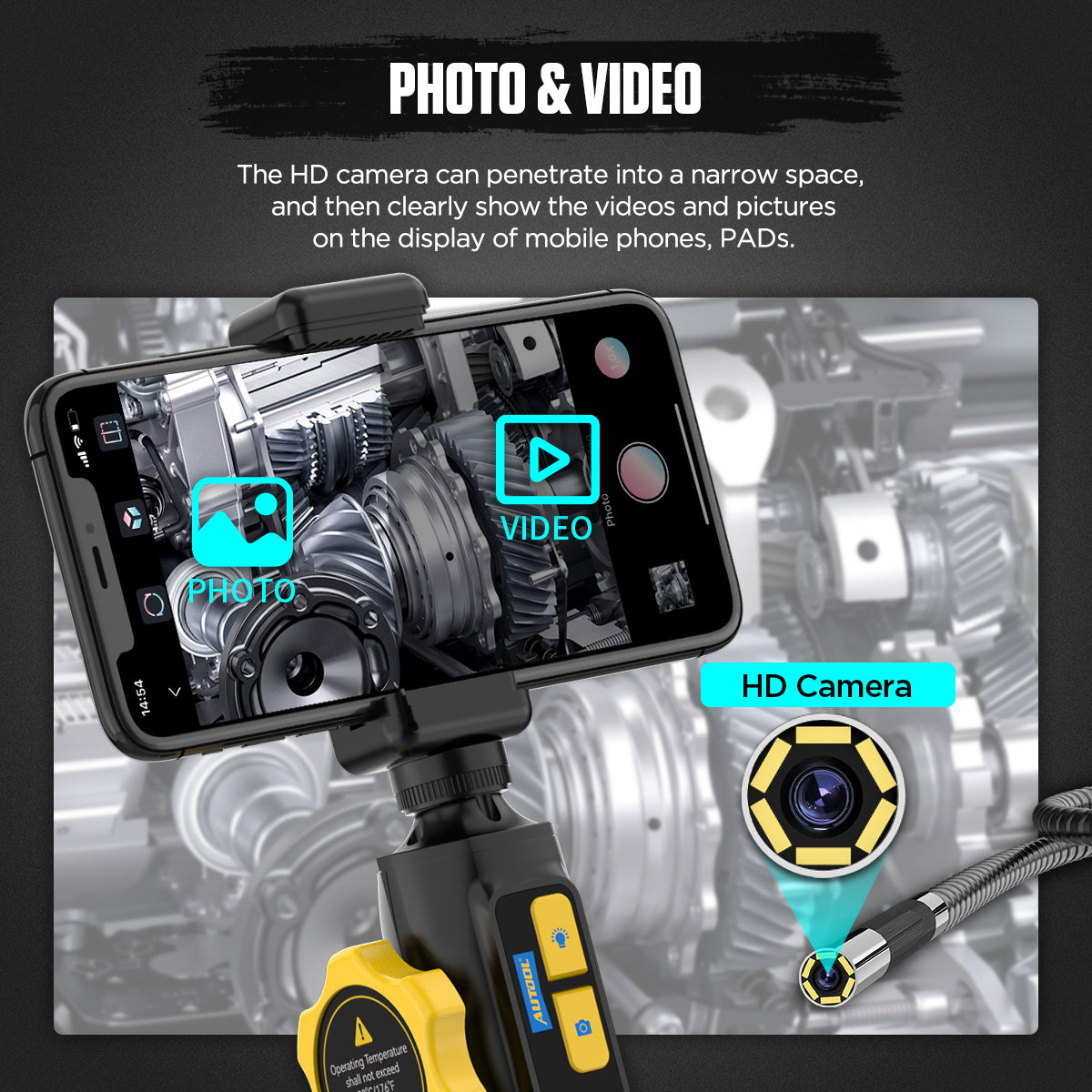 AUTOOL SVB302 Endoscope Camera