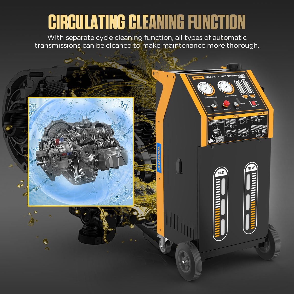 AUTOOL ATF702 Transmission Fluid Exchanger