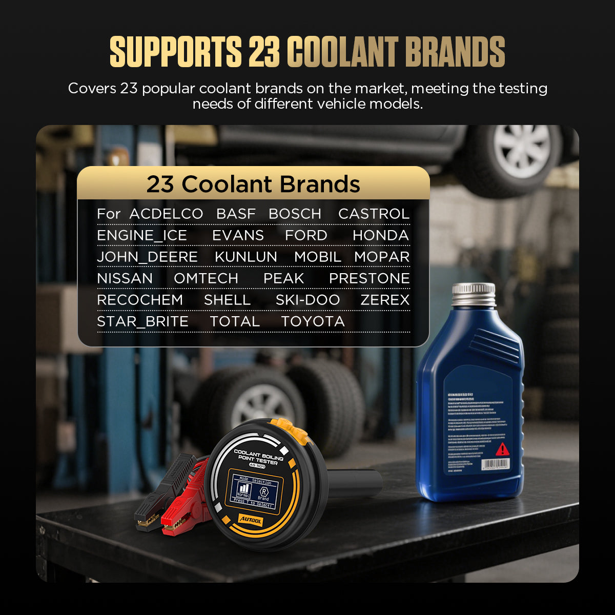 AUTOOL AS509 Coolant Boiling Point Tester
