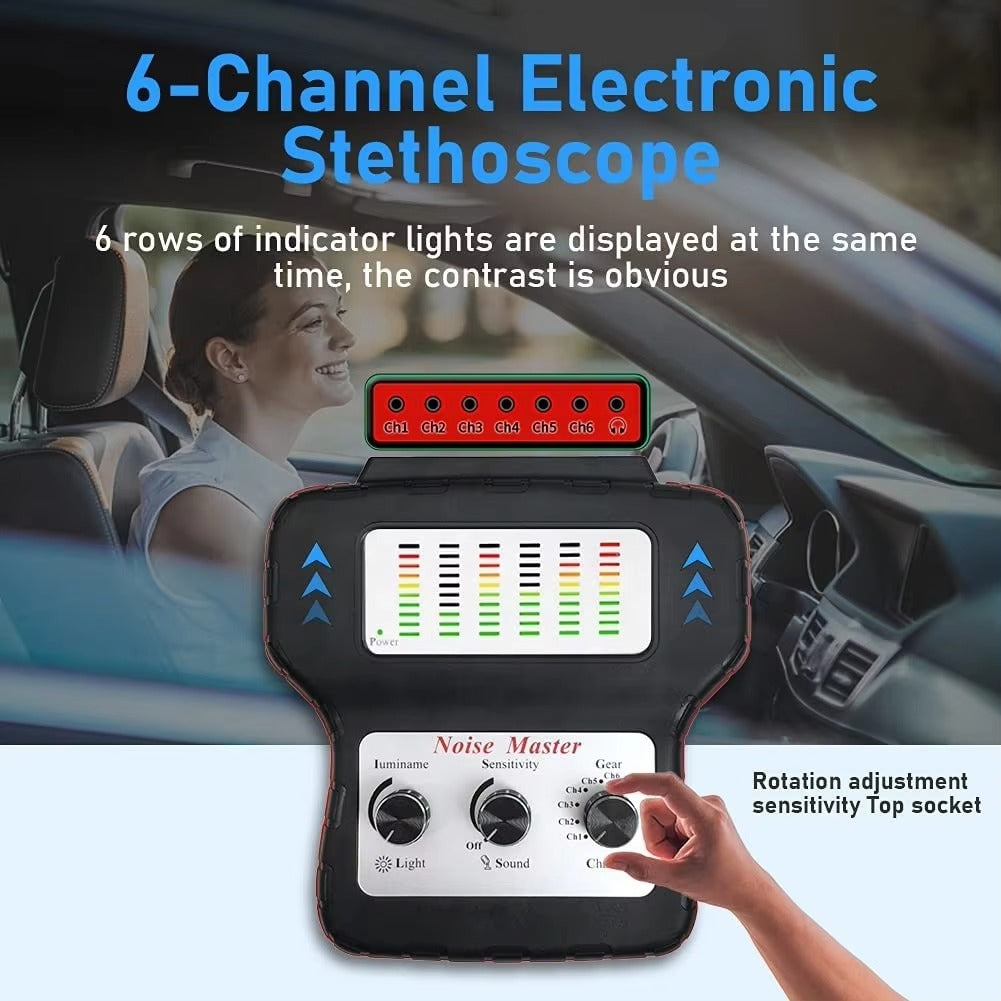 VIKTEC Chassis Ear Automotive Noise Diagnostic Tool