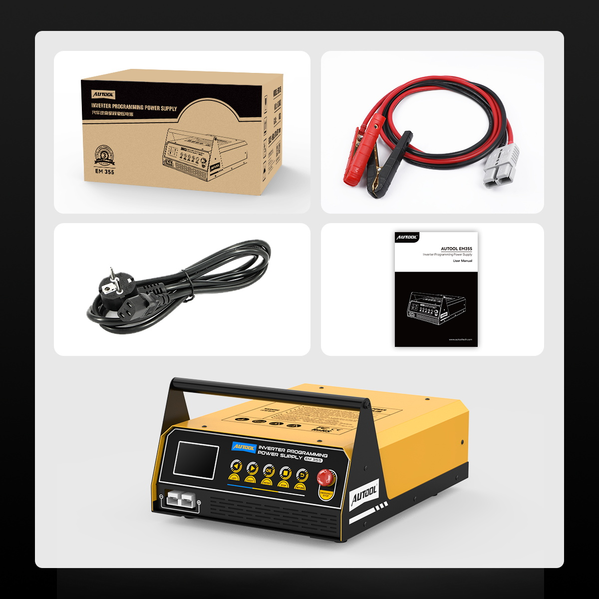 AUTOOL EM355 Power Inverter ECU Programming
