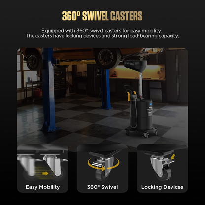 AUTOOL OD710 Pneumatic Oil Picker Machine with 70L Capacity