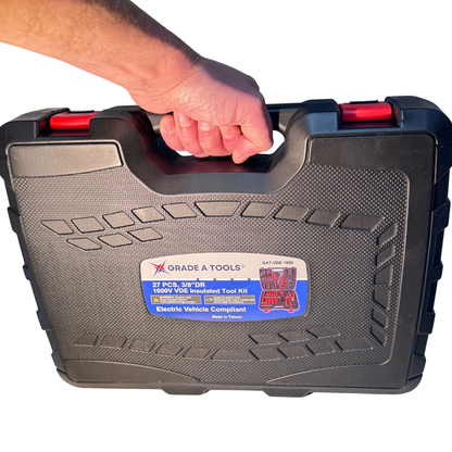 27 Piece 1000v Insulated Hand Tool kit - For Electric Vehicle Repairs