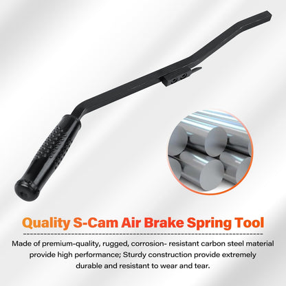 S-Cam Air Brake Spring Tool for Heavy Duty Tractors & Trailers Brake Shoes Semi Truck Brake Spring Tools Replace 5081 Air Brake Spring Tool