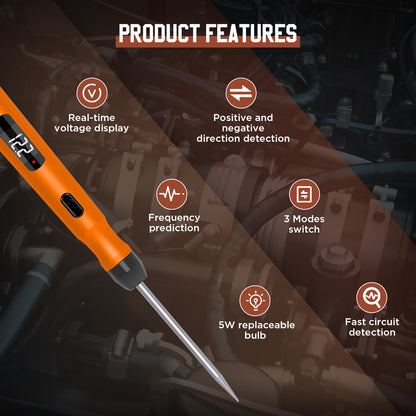 CMTOOL P50 multifunctional vehicle voltage tester 12v