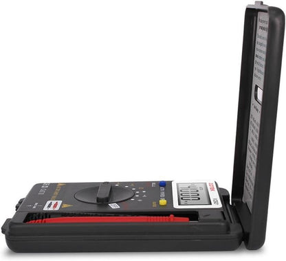 Digital Multimeter, Auto Ranging Pocket Digital Multimeter Digital Multi Tester - AC DC Voltage DC Current Resistance Diodes Capacitance Transistor Measuring Instrument (VC921)