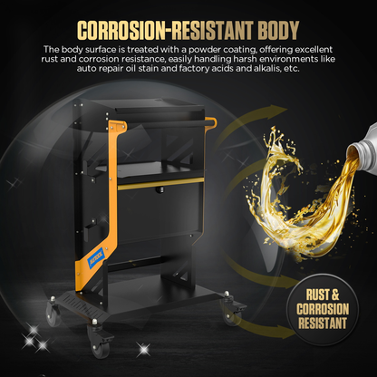 AUTOOL T25 Mechanic Tool Cart with Wheels Utility Cart