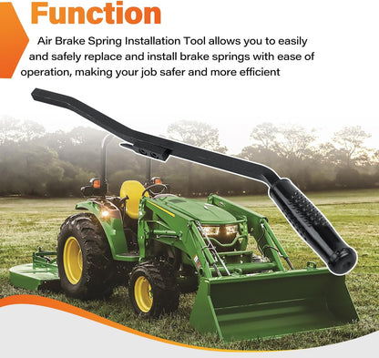 S-Cam Air Brake Spring Tool for Heavy Duty Tractors & Trailers Brake Shoes Semi Truck Brake Spring Tools Replace 5081 Air Brake Spring Tool