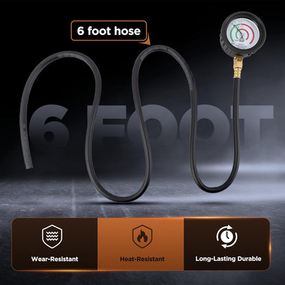 CMTOOL Exhaust Back Pressure Tester Kit with Carrying Case