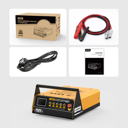 AUTOOL EM365 Inverter Programming Power Supply, 150A Battery Charger Jump Starter