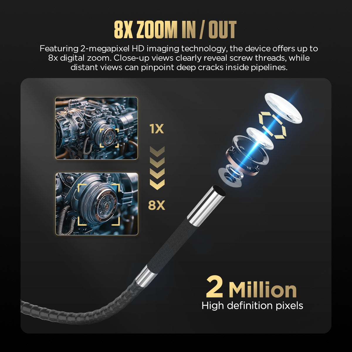 AUTOOL SVB405 Automotive Engine Borescope Camera