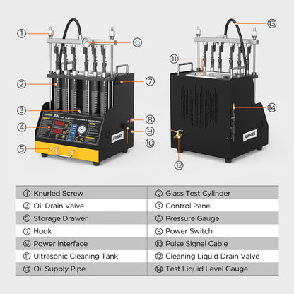 Ultrasonic Fuel Injector Cleaner