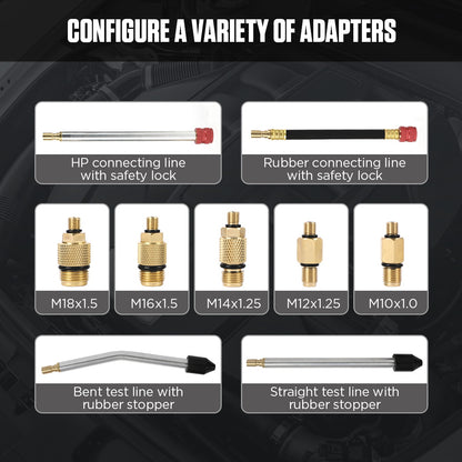 AUTOOL PT610 Cylinder Pressure Gauge Automotive Tool