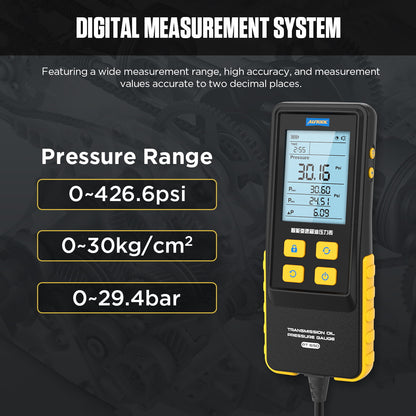 AUTOOL PT650 ATF Exchanger Transmission Oil Pressure Gauge