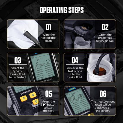 AUTOOL AS502 brake fluid moisture tester