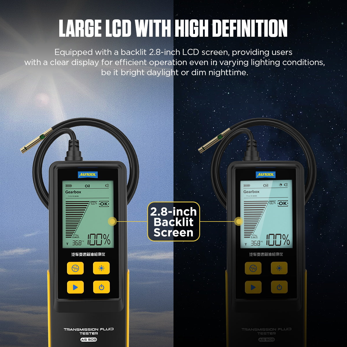 AUTOOL AS505 ATF Exchanger Transmission Oil Tester