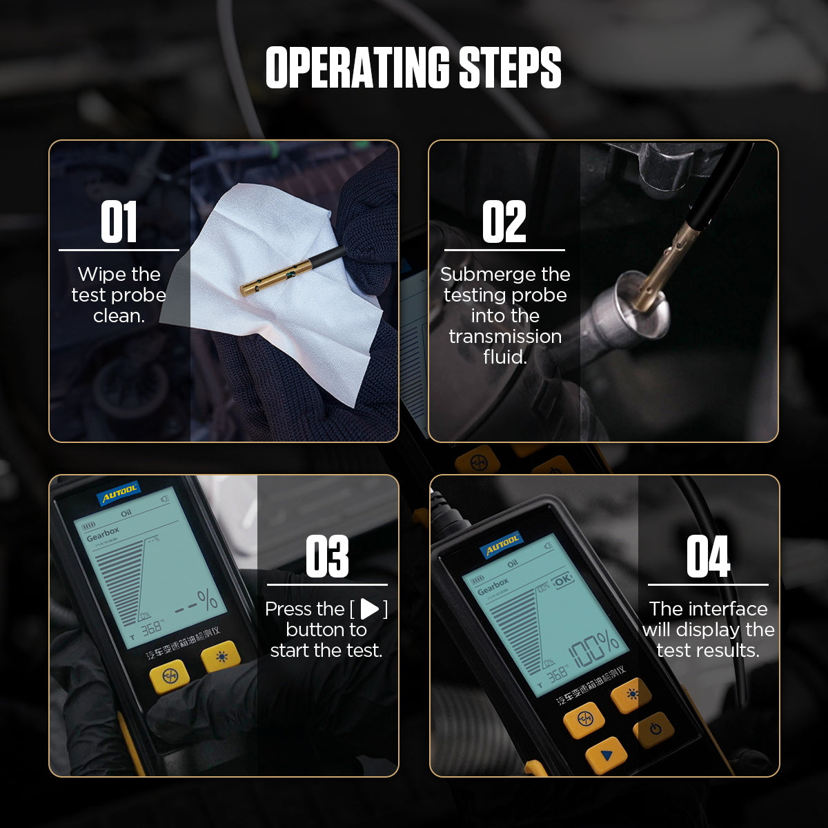 AUTOOL AS505 ATF Exchanger Transmission Oil Tester