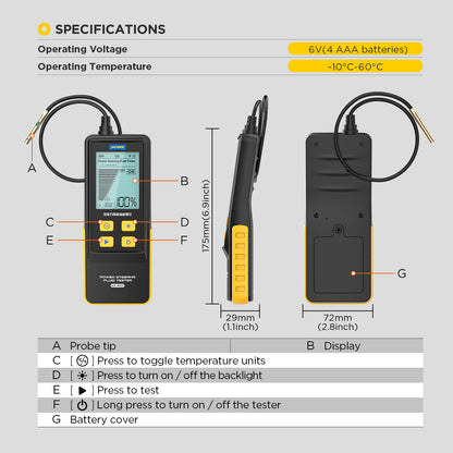 AUTOOL AS507 Power Steering Fluid Tester
