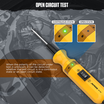 AUTOOL BT160 Car Circuit Tester Open Circuit Test