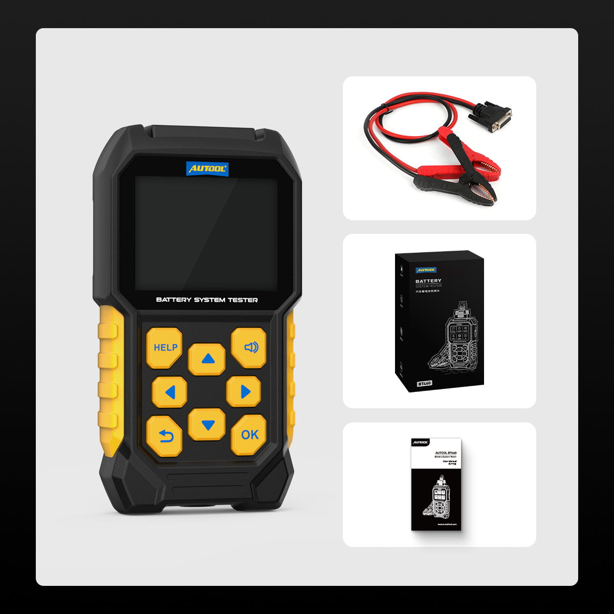 AUTOOL BT460 Car Battery Tester5