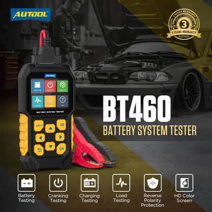 AUTOOL BT460 Car Battery Tester