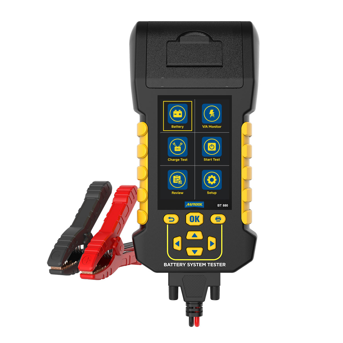 AUTOOL  BT880 Car Battery Load Tester with Built-in Temperature Sensor