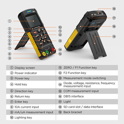 AUTOOL DM303 Digital Multimeter Portable Toolbox2