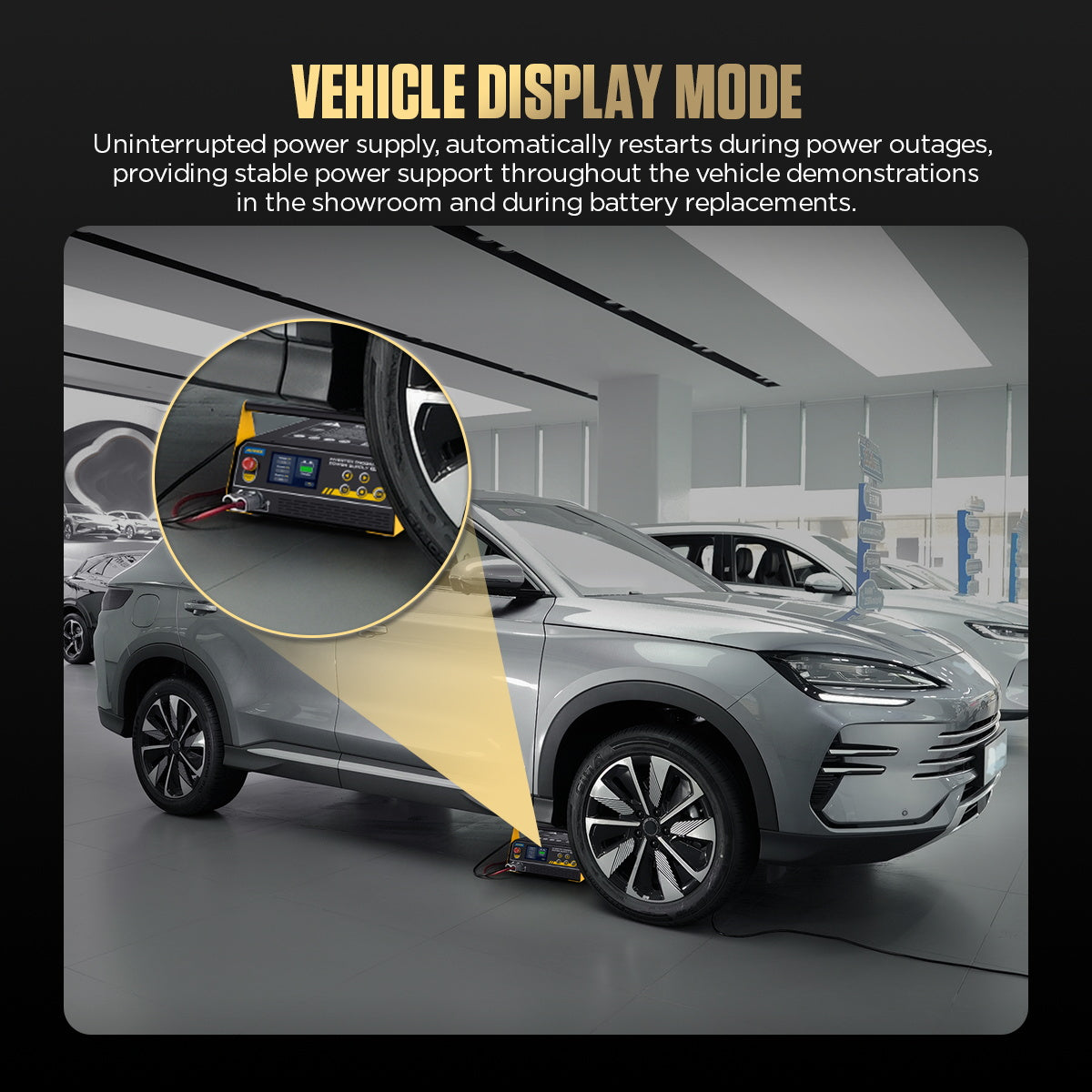 AUTOOL EM385 Power Inverter Vehicle Mode