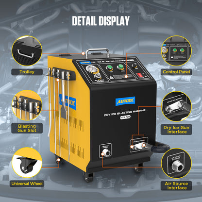 Dry Ice Blasting Machine