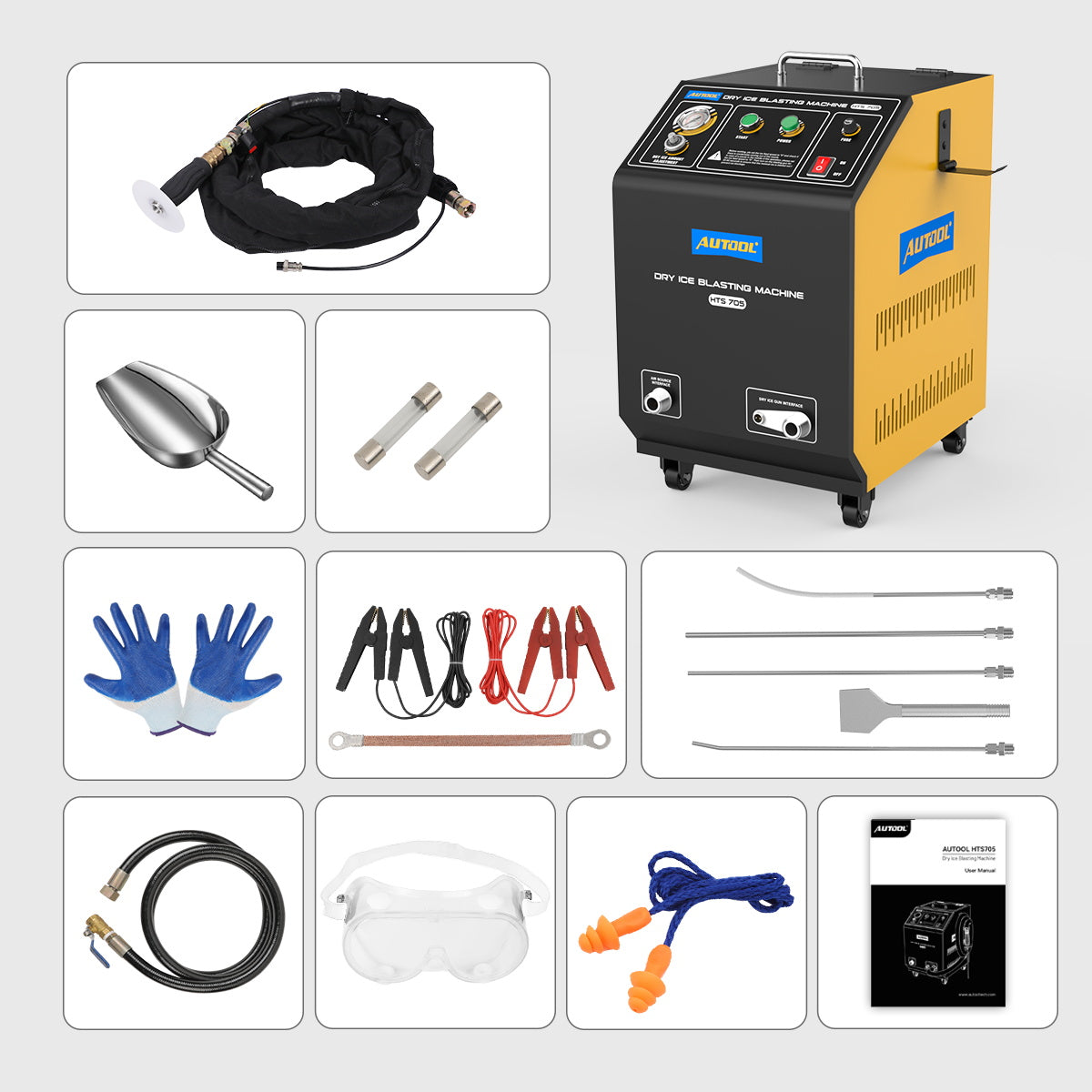 Dry Ice Blasting Machine