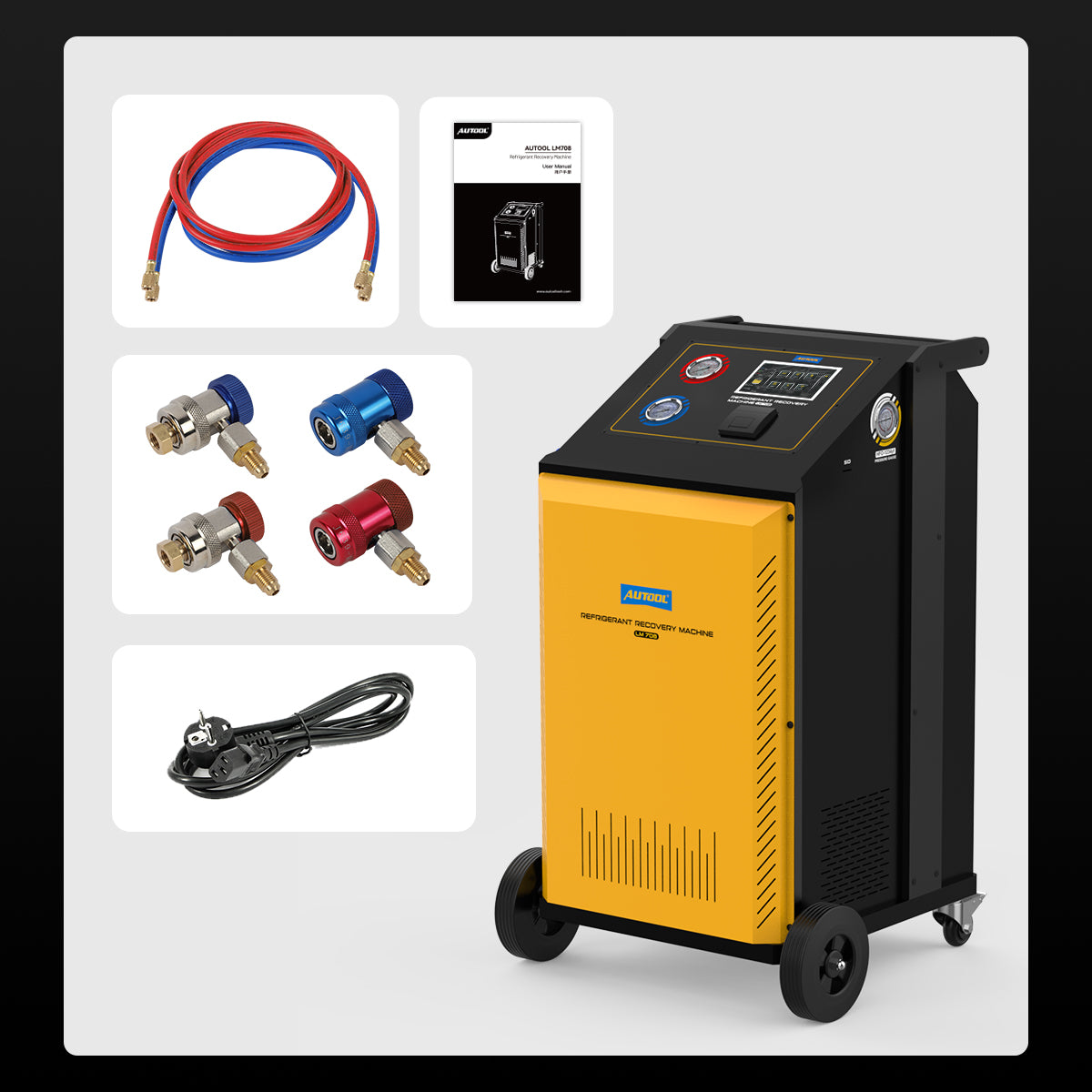 AUTOOL LM708 Freon Recovery Machine