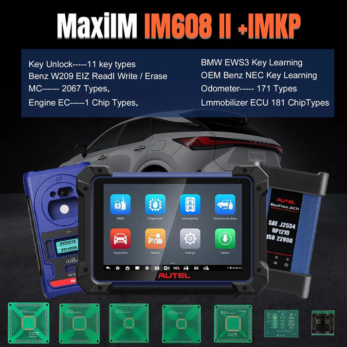 Autel MaxiIM IM608 PRO II Automotive All-In-One Key Programming Tool All Key Lost No IP Limitation