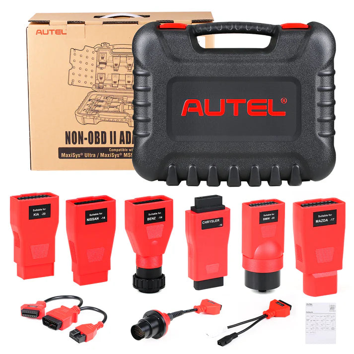 Autel MaxiSys MSOBD2KIT Non-OBDII Adapters Kit Compatible with Ultra MS919 MS909 MS908 MS906 Elite Series