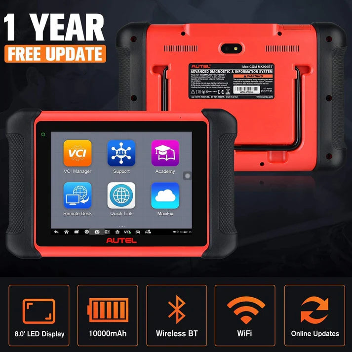 Autel MaxiCOM MK906BT Diagnostic Tool Full System Car Scanner