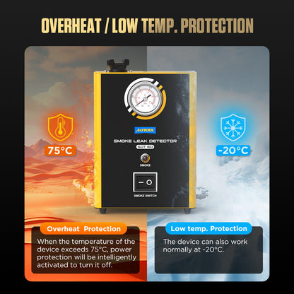 AUTOOL SDT60 Automotive Smoke Tester,EVAP Smoke Machine